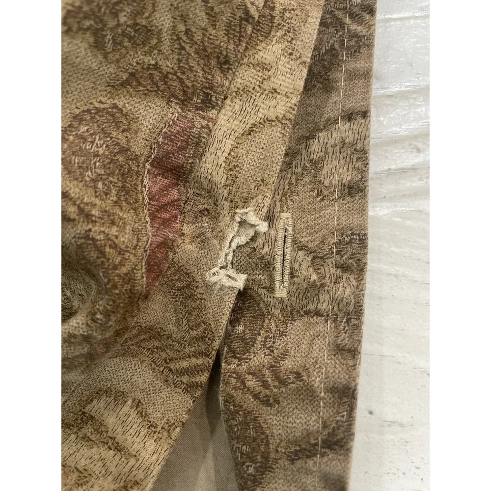 Vtg Ralph Lauren Venetian Court Neutral Tapestry Look KING Duvet Comforter